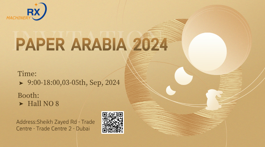 Quanzhou Ruoxin Machinery Co.,Ltd will participate in Paper Arabia 2024